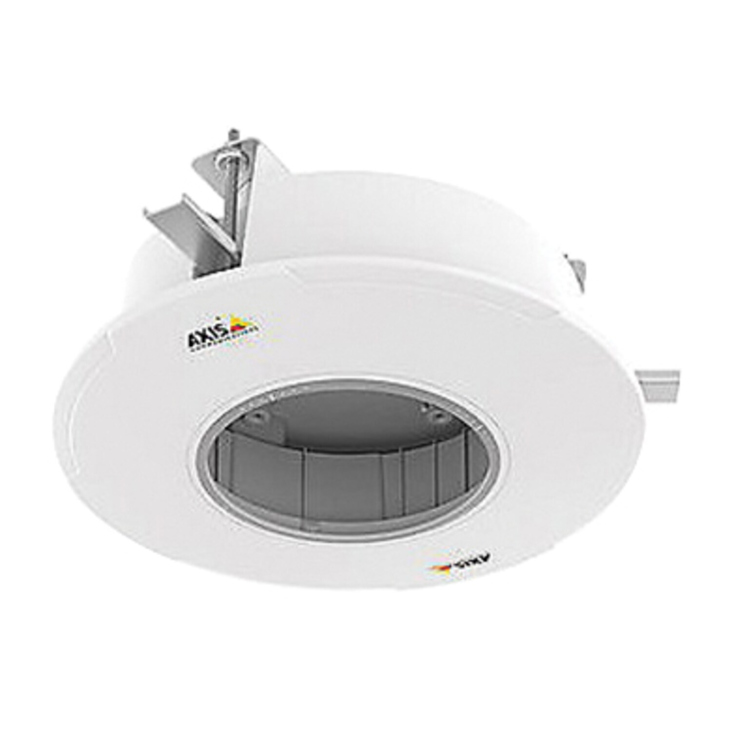 Axis Communications® T94P01L White Indoor/Outdoor Recessed Mount for M55 Series Network Dome Camera