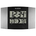 La Crosse Technology WS-8117U-IT-AL Atomic Digital Clock with Temperature & Moon phase