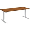 Bush Business Furniture Move 80 Series 72W x 30D Height Adjustable Standing Desk, Natural Cherry (HAT7230NCK)