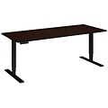 Bush Business Furniture Move 80 Series 72W x 30D Height Adjustable Standing Desk, Mocha Cherry (HAT7230MRSBK)