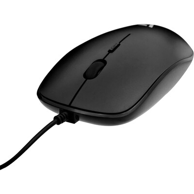 V7 MU200-1N Optical Mouse,  Black