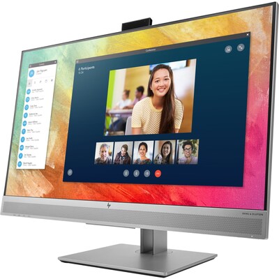 HP EliteDisplay 1FH51A8#ABA 27 LCD Monitor, Silver