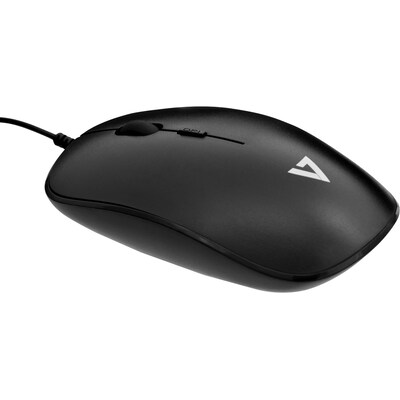 V7 MU200-1N Optical Mouse,  Black