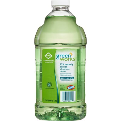 Green Works All Purpose Cleaner Refill, 64 Ounces (00457)