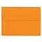 JAM Paper® A6 Colored Invitation Envelopes, 4.75 x 6.5, Ultra Orange, Bulk 250/Box (80344H)