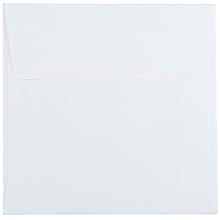 JAM Paper 5.5 x 5.5 Square Invitation Envelopes, White, 50/Pack (28415I)