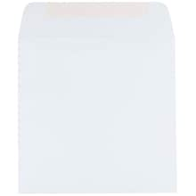 JAM Paper 6.5 x 6.5 Square Invitation Envelopes, White, 50/Pack (28417I)