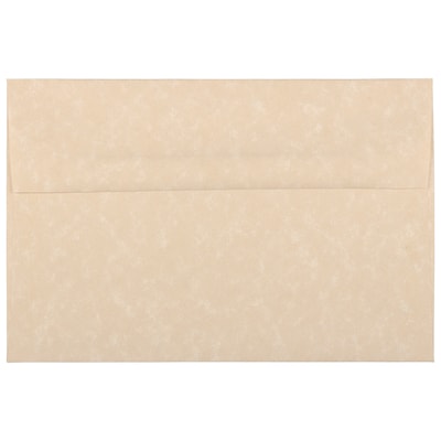 JAM Paper® A8 Parchment Invitation Envelopes, 5.5 x 8.125, Brown Recycled, Bulk 250/Box (52066H)