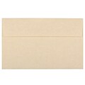 JAM Paper® A10 Parchment Invitation Envelopes, 6 x 9.5, Brown Recycled, Bulk 250/Box (52074H)