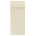 JAM Paper® #10 Policy Business Strathmore Envelopes, 4.125 x 9.5, Natural White Wove, 25/Pack (191249)