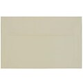JAM Paper® A10 Strathmore Invitation Envelopes, 6 x 9.5, Natural White Laid, Bulk 250/Box (23565H)