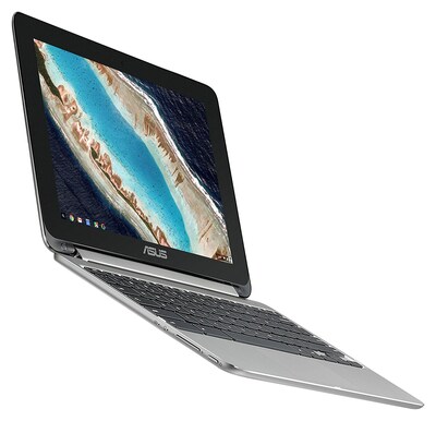 ASUS® Chromebook Flip C101PA-DB02 10.1 Chromebook, Rockchip RK3399, 16GB eMMC, 4GB, Chrome OS, ARM Mali-T860MP4