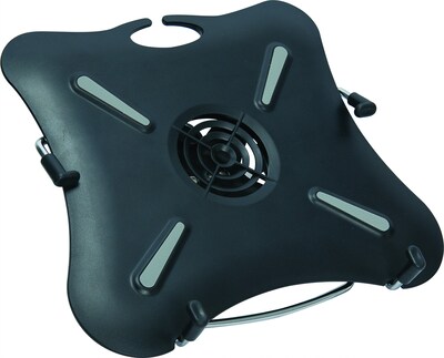 3M Monitor Arm Attachment Adjustable Adapter, Black (MALAPTOP2)