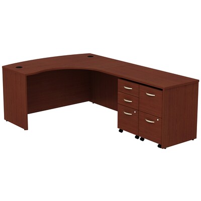 Bush Business Furniture Westfield Bow Front Right Handed L Shaped