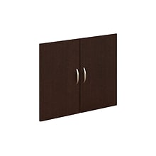 Bush Business Furniture Westfield Half, Mocha Cherry, Height 2 Door Kit (WC12911)