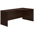 Bush Business Furniture Westfield Elite 72W x 24 to 36D Right Corner Desk Shell, Mocha Cherry (XXXWC12923)