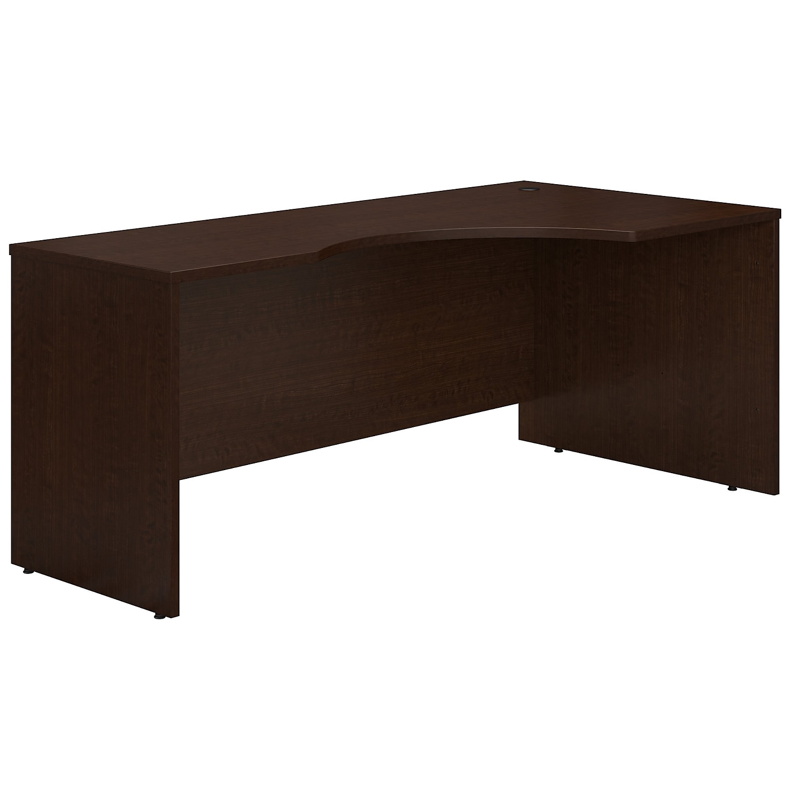 Bush Business Furniture Westfield 72W Right Handed Corner Desk, Mocha Cherry (WC12923)