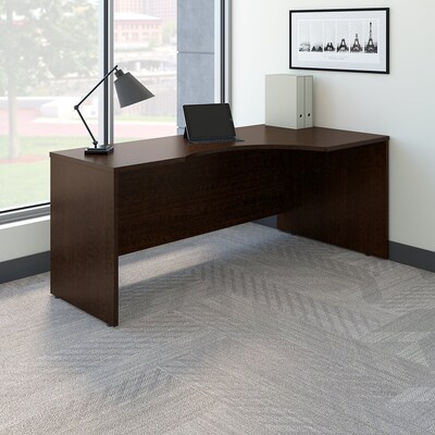 Bush Business Furniture Westfield 72"W Right Handed Corner Desk, Mocha Cherry (WC12923)