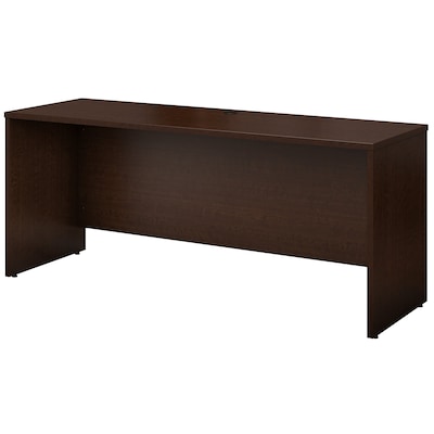 Bush Business Furniture Westfield 72W Credenza Desk, Mocha Cherry (WC12926)