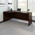 Bush Business Furniture Westfield 72W Left Handed Corner Desk, Mocha Cherry (WC12932)