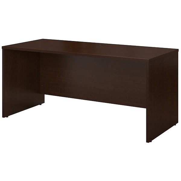 Bush Business Furniture Series C 60W Right Handed Bow Front U Shaped Desk  with Storage and Table