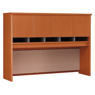 Bush Business Furniture Westfield 60W Hutch, Auburn Maple, Installed (WC48562KFA)