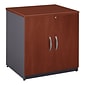 Bush Business Furniture Westfield 30W Storage Cabinet, Hansen Cherry (WC24496A)