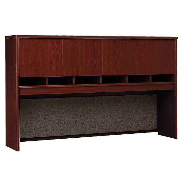 Bush Business Furniture Westfield 71 W Desktop Hutch, Mahogany (WC36777K)