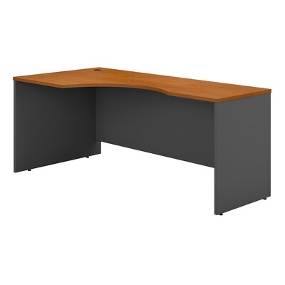 Bush Business Furniture Westfield 72W Left Handed Corner Desk, Natural Cherry (WC72432)