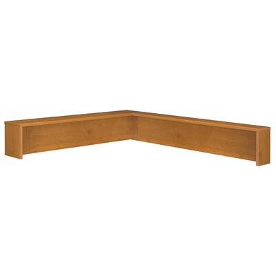 Bush Business Furniture Westfield Reception L Shelf, Natural Cherry, Installed (WC72476FA)