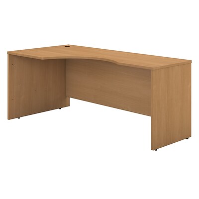 Bush Business Furniture Westfield 72W Left Handed Corner Desk, Light Oak (WC60332)