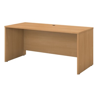 Bush Business Furniture Westfield 60W x 24D Credenza Desk, Light Oak (WC60361)
