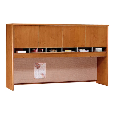 Bush Business Furniture Westfield 72W Desktop Hutch, Natural Cherry (WC72477K)