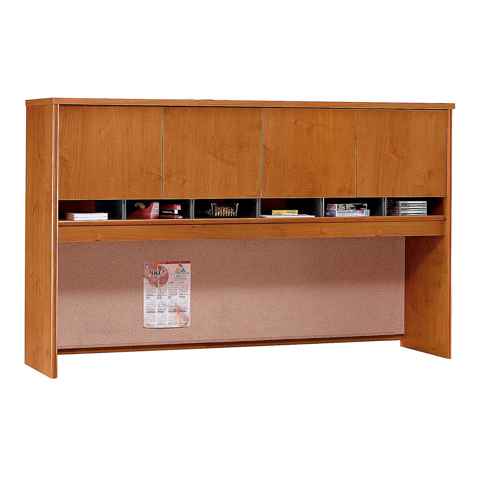 Bush Business Furniture Westfield 72W Desktop Hutch, Natural Cherry (WC72477K)