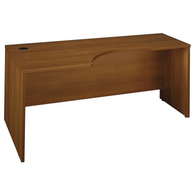 Bush Business Furniture Westfield 72W Left Handed Corner Desk, Warm Oak (WC67532)