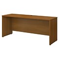 Bush Business Furniture Westfield 72W x 24D Credenza Desk, Warm Oak (WC67526)