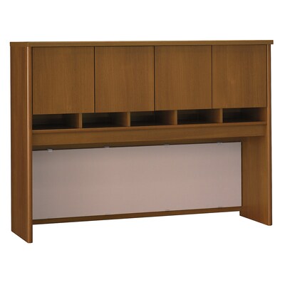 Bush Business Furniture Westfield 60W Hutch, Warm Oak (WC67562K)