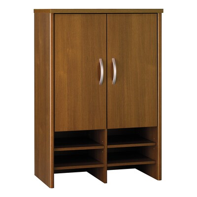 Bush Business Furniture Westfield 30W Hutch, Warm Oak (WC67597)