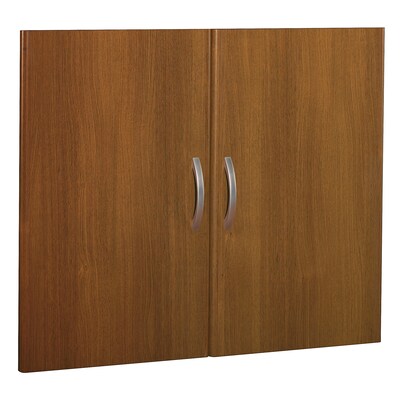 Bush Business Furniture Westfield Half-Height 2 Door Kit, Warm Oak (WC67511)