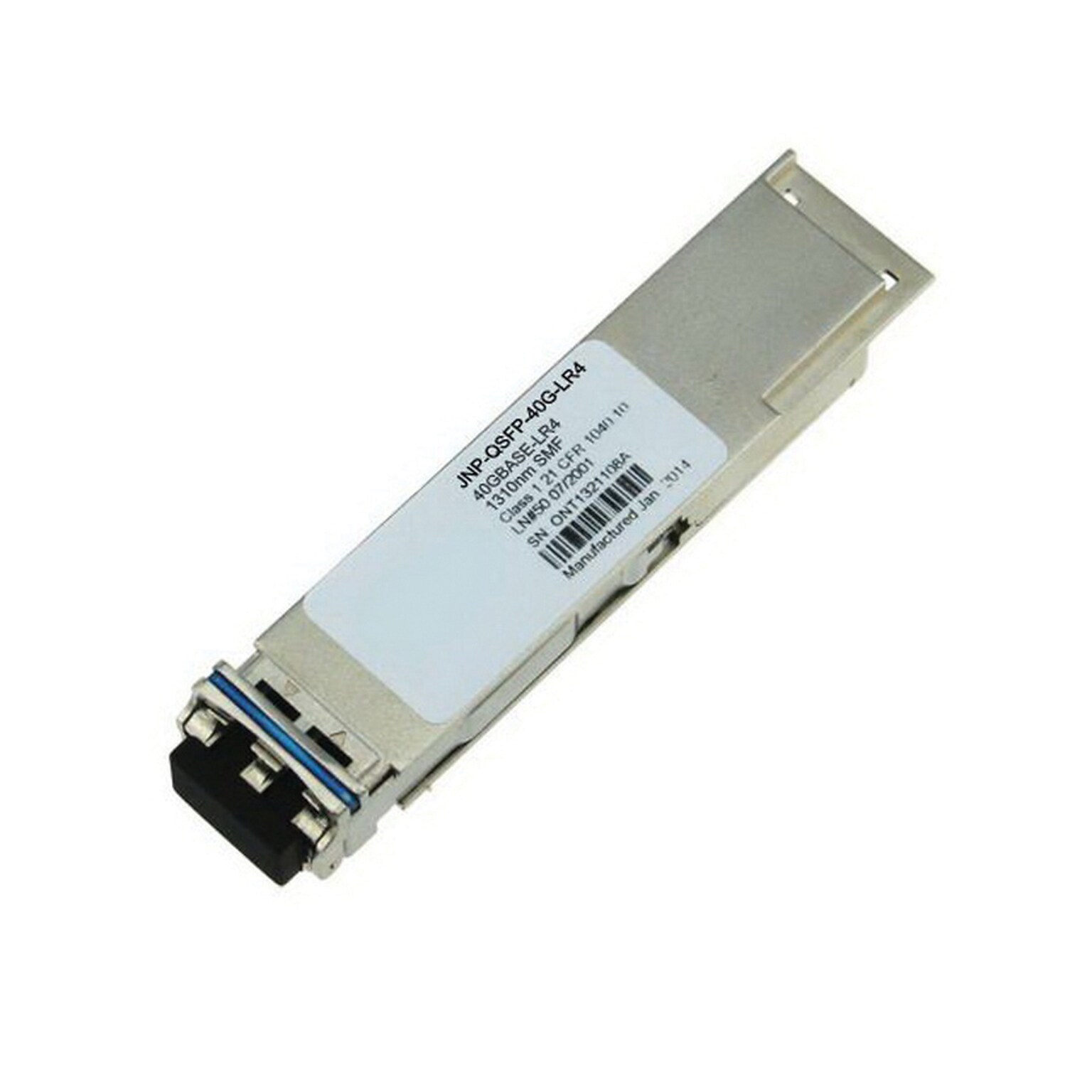 Juniper® JNP-QSFP-40G-LR4 Duplex 40GBase-LR4 QSFP+ Transceiver Module