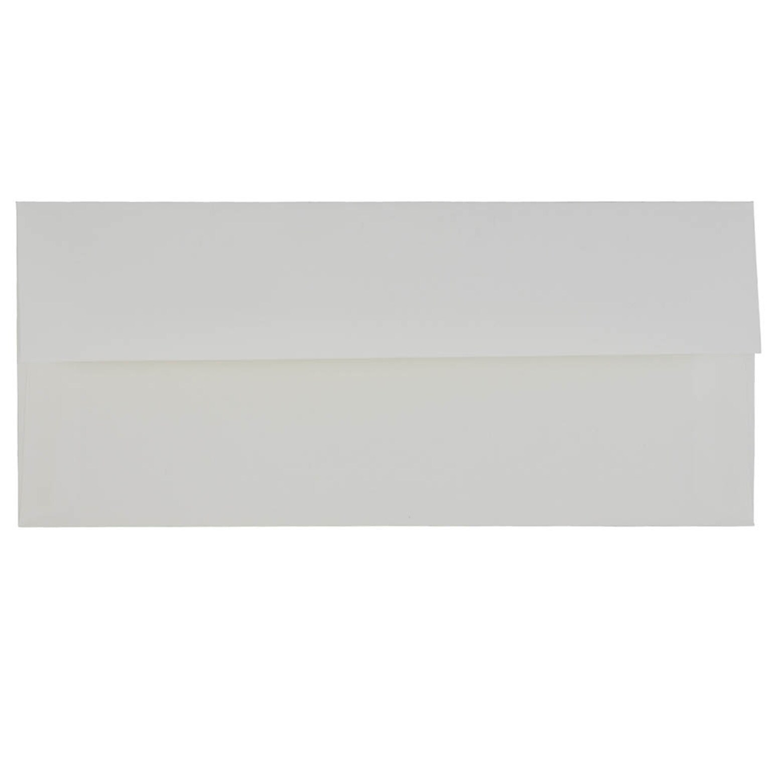JAM Paper Strathmore #10 Business Envelope, 4 1/8 x 9 1/2, Bright White, 25/Pack (18506)