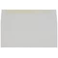 JAM Paper Strathmore Open End #10 Business Envelope, 4 1/8 x 9 1/2, Bright White, 50/Pack (18506I)