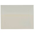 JAM Paper® A7 Strathmore Invitation Envelopes, 5.25 x 7.25, Natural White Laid, 50/Pack (STTL713I)
