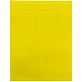 JAM Paper 10 x 13 Tear-Proof Open End Catalog Envelopes, Yellow, 25/Pack (V021385)