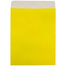 JAM Paper Open End Clasp #13 Catalog Envelope, 10 x 13, Yellow, 10/Pack (V021385B)