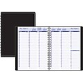2020 Quill Brand® 8 x 10 Weekly Planner, Black (52161-20)