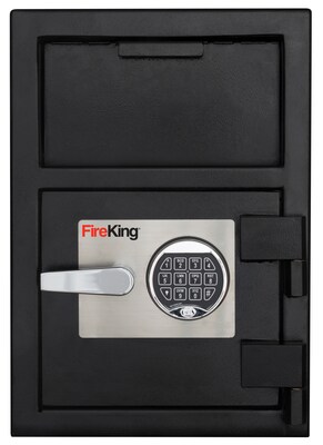 FireKing® Depository Security Safe with Keypad , 1.73 Cu.Ft. (SB2014-BLEL)