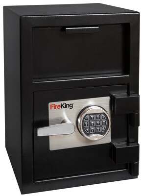 FireKing® Depository Security Safe with Keypad , 1.73 Cu.Ft. (SB2014-BLEL)