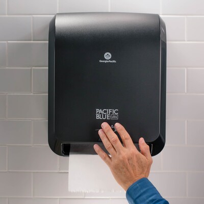 Pacific Blue Ultra Automated Hardwound Paper Towel Dispenser, Black (59590)