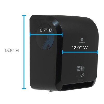 Pacific Blue Ultra Automated Hardwound Paper Towel Dispenser, Black (59590)